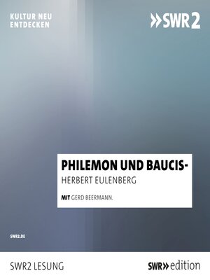 cover image of Philemon und Baucis